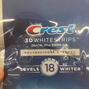 Crest white strips level 18